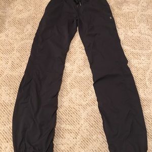 Lululemon Black 4T Studio Dance Pant **LINED**